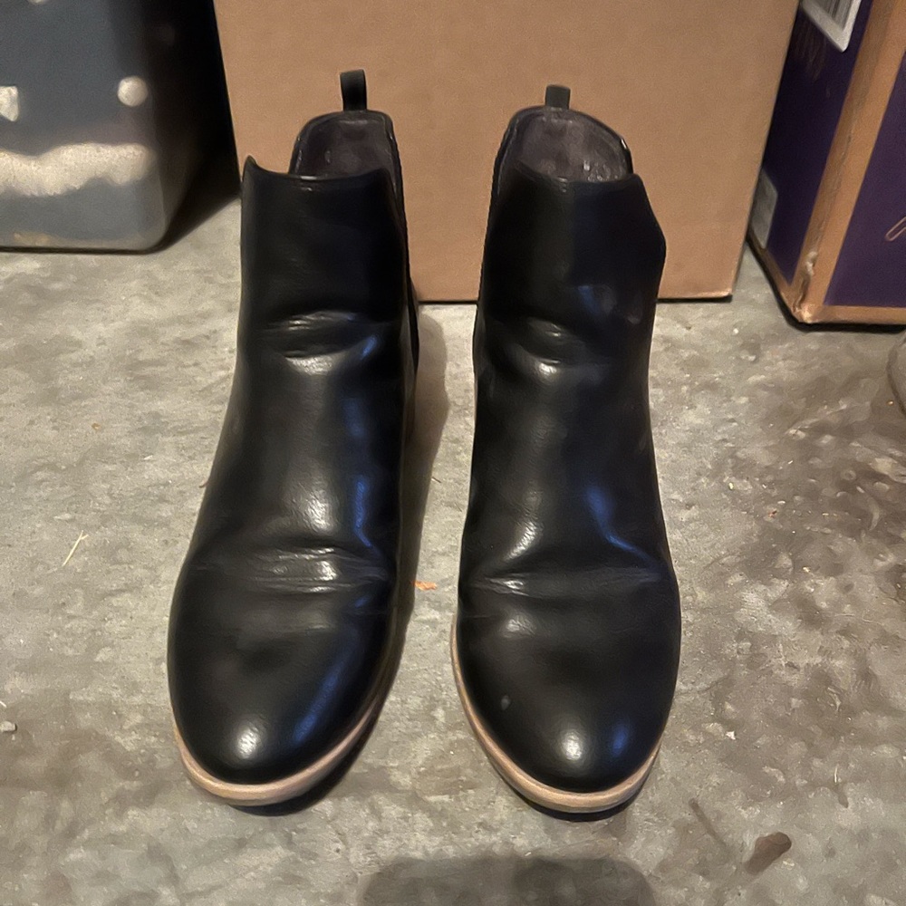 Dr. scholls black booties